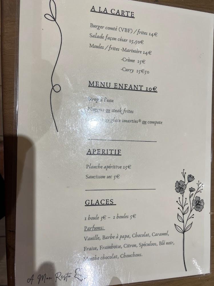 A mon Resto - Menu Image 2